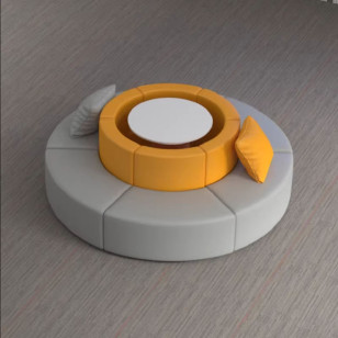  休閒商務辦公室梳化03